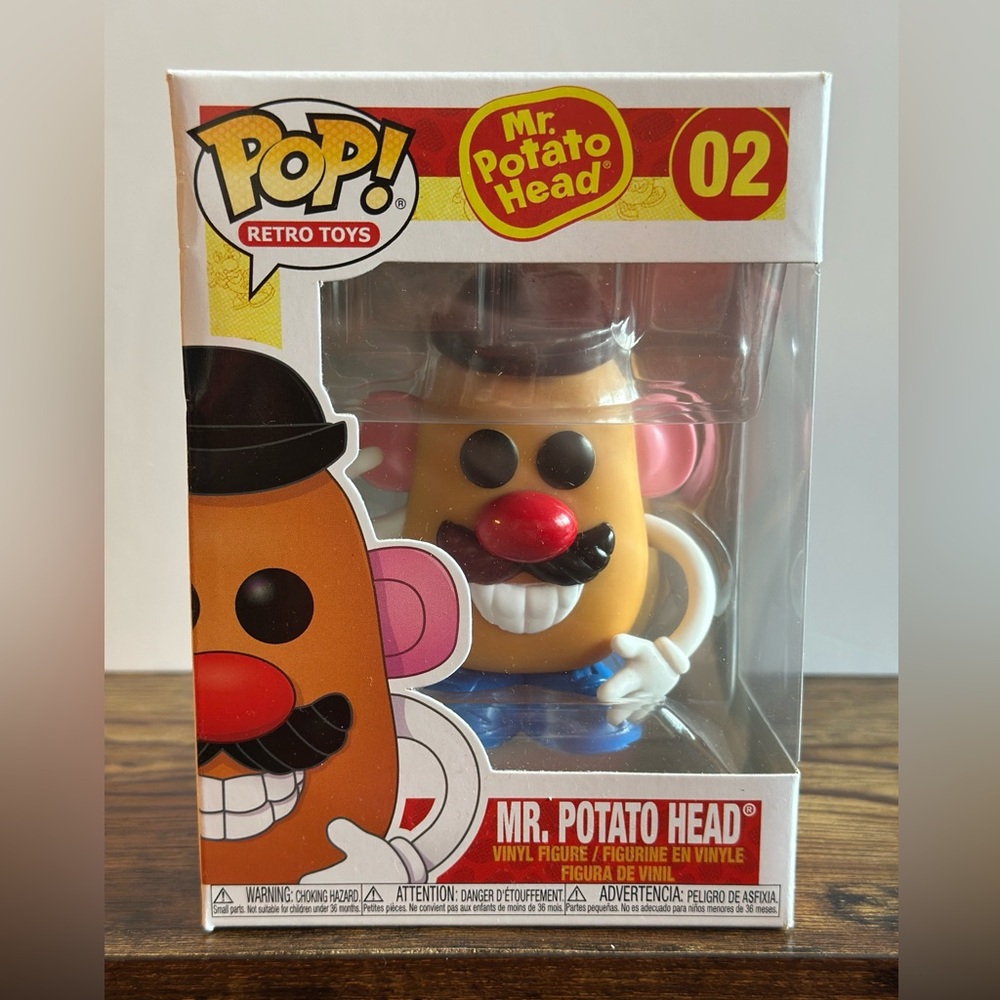 Funko Pop! Mr. Potato Head Vinyl Figure - Red, Black, White, Blue